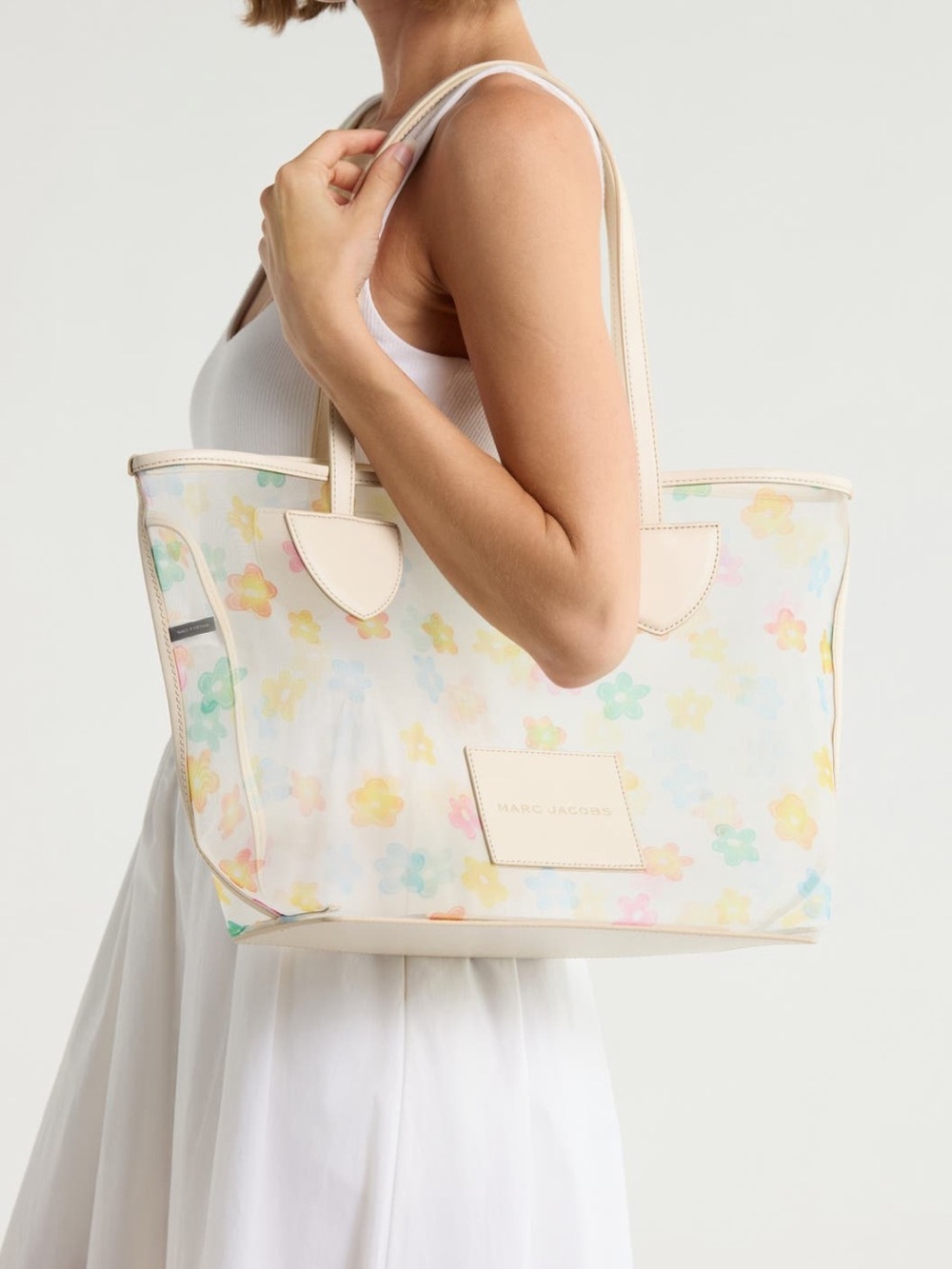 Marc Jacobs Transparent Tote Bag with Pouch - Picture 3 of 11